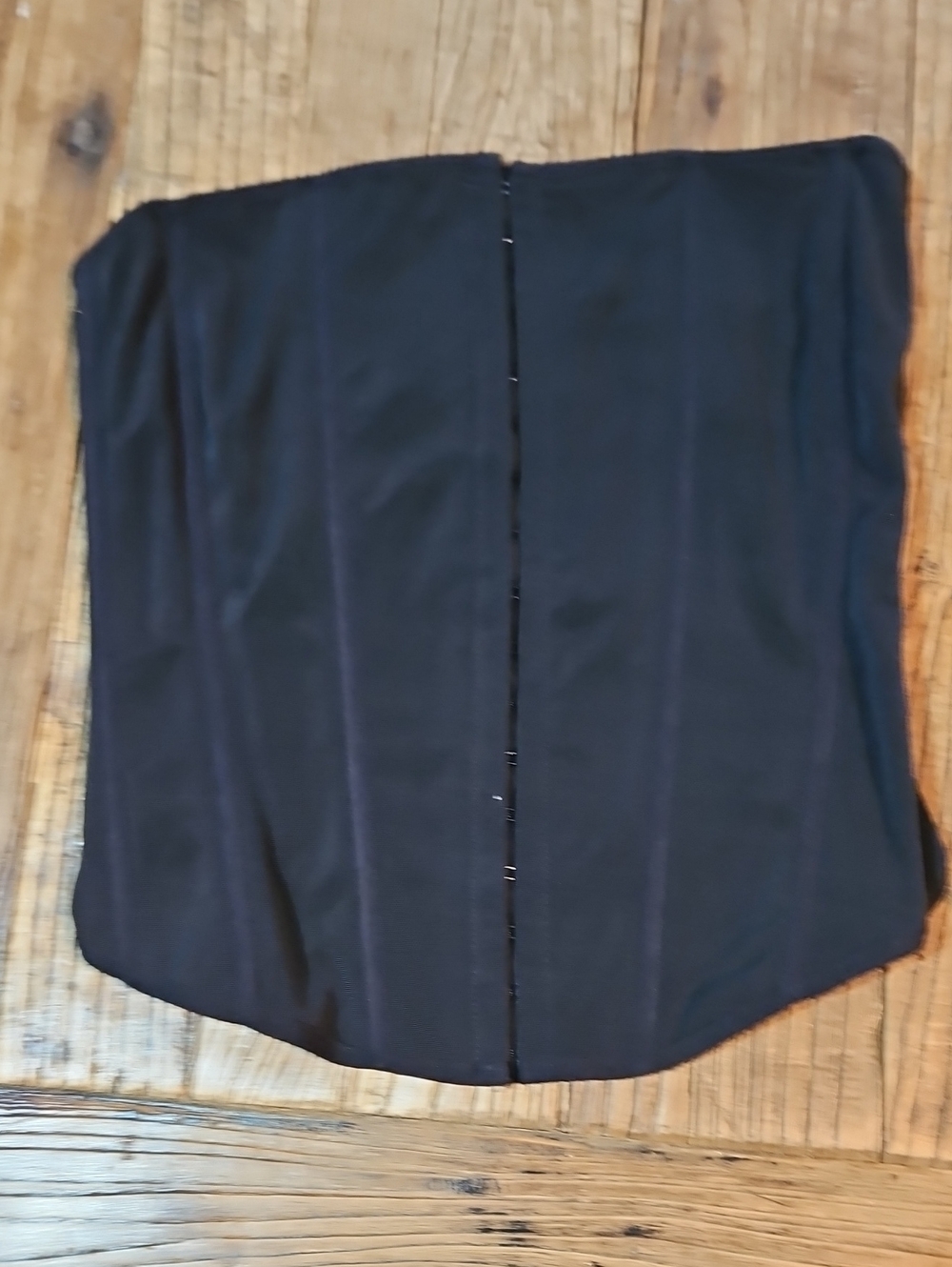 NWT Garage "Giselle" Strapless Mesh Corset Top in Jet Black Size Small
